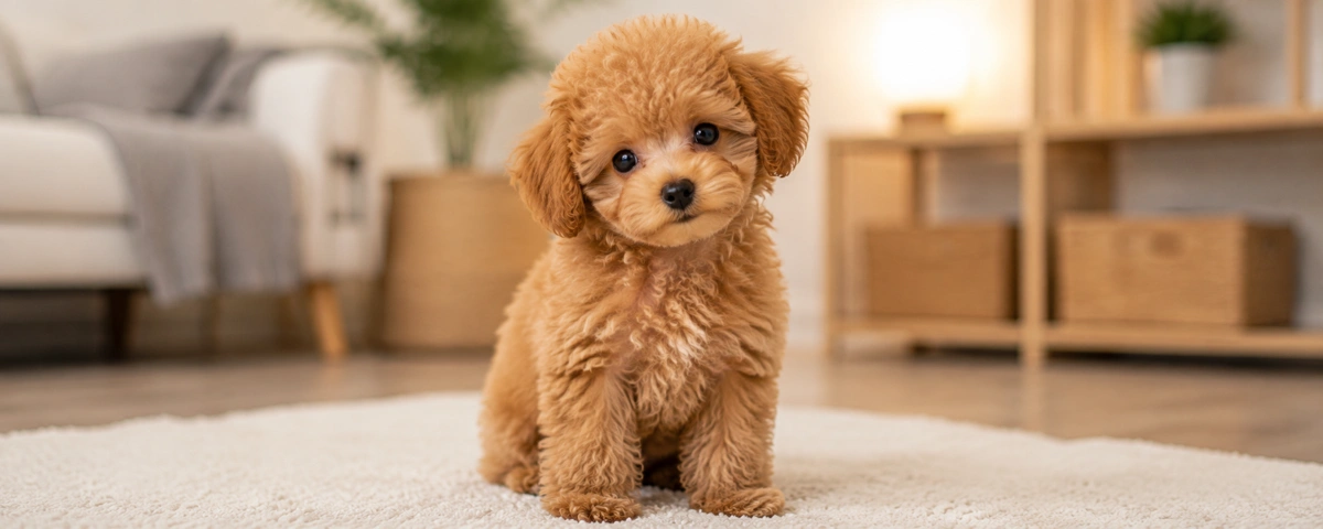 نژاد پودل (Toy Poodle) یکی از بهترین سگ های آپارتمانی در ایران