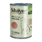 کنسرو غذای سگ شایر مدل مرغ (وزن 400 گرم)