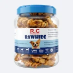 تشویقی سگ آرسی مدل دونات با طعم گوشت مرغ R.C Rawhide